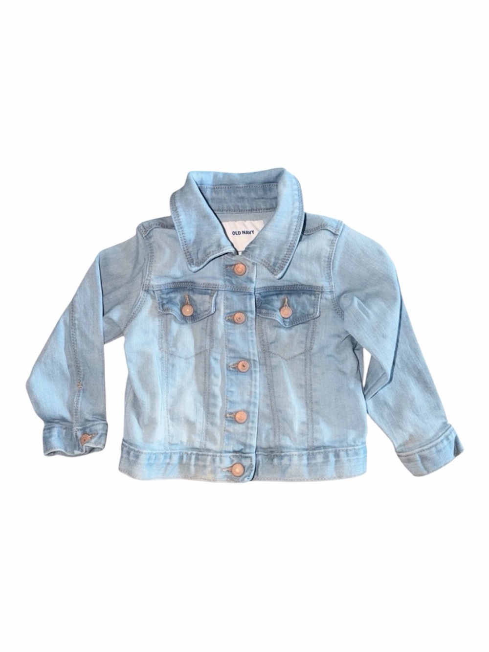 Old Navy Kids' Light Blue Jean Jacket - Size 18-24M